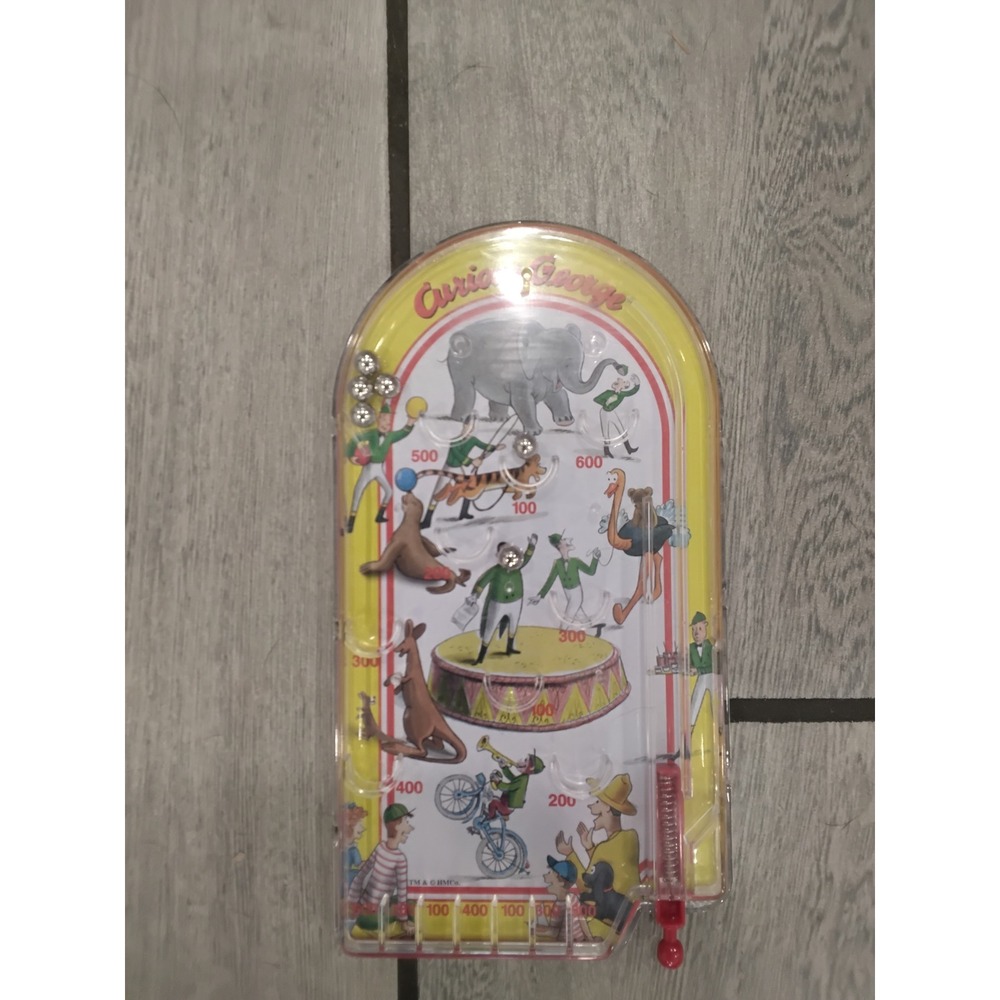 Curious George Pinball Game Fun Toy for Kids‎